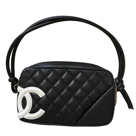 sac cambon chanel|cambon leather handbags.